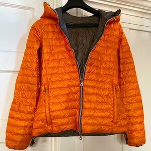 Duvetica natural goose down light puffer, size M